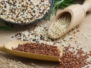  Calorie, composition and glycemic index of quinoa