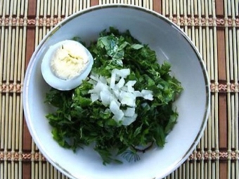  Salad with plantain