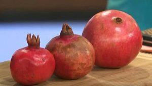  How to choose a ripe pomegranate?