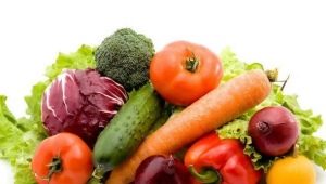  What vegetables are rich in fiber?