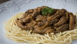  Marha stroganoff recept