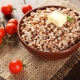  Calorie buckwheat with butter