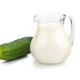  Lose weight with kefir and cucumber