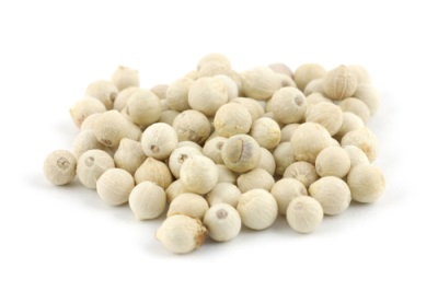  White peppercorns