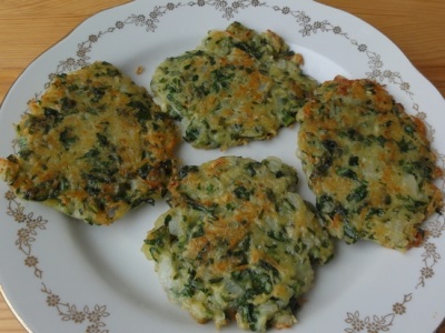  Fritters with quinoa