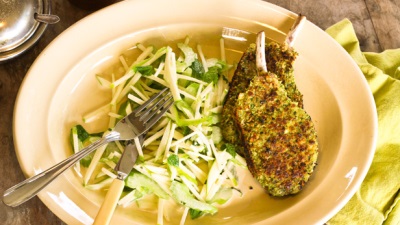  Cutlets with celery and oats hopyami