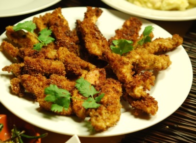  Celery cutlets and vegetables