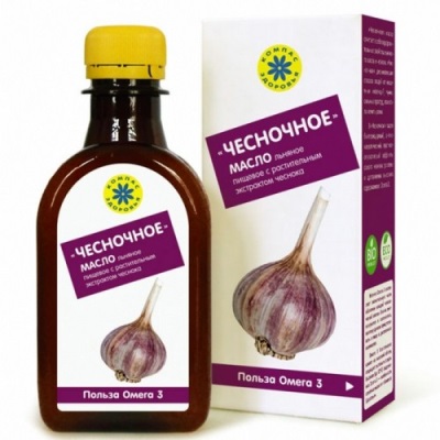  Garlic oil for the treatment of blood vessels