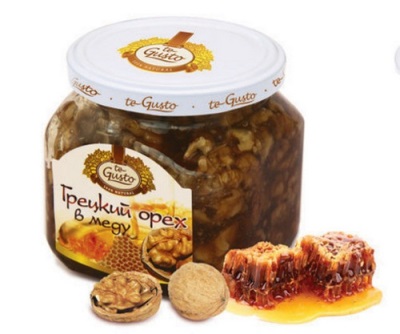  A mixture of walnuts with honey is used for many cardiovascular diseases, diseases of the gastrointestinal tract and other