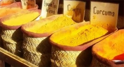  Ground turmeric on the market