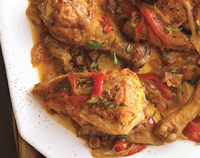  Chicken with paprika