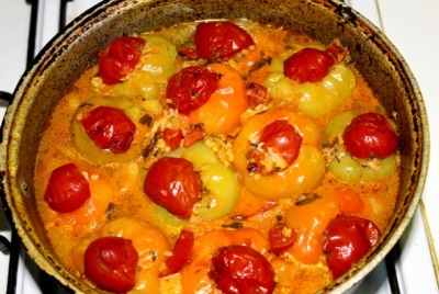  Stuffed Paprika