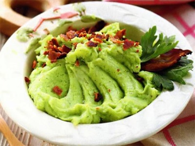  Mashed potatoes with parsley