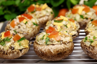  Stuffed Mushrooms