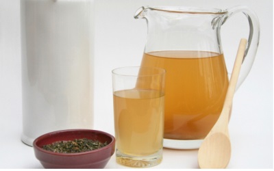  Preparation of tea fungus infusion