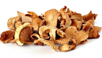  Dried mushrooms are often used for medical purposes.