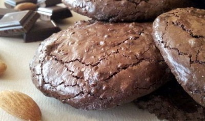  Chocolate Almond Cookies