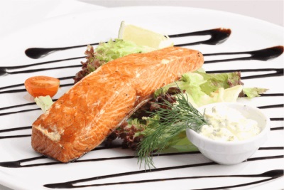  Almond Salmon