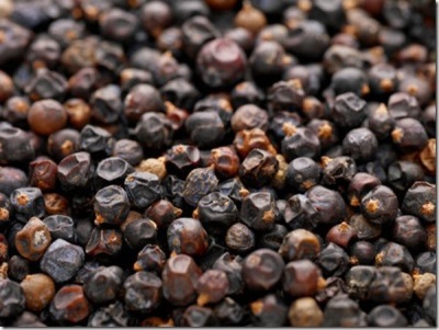  Dried juniper berries