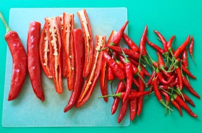  Chemical composition of chili peppers