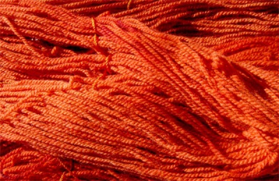  Safflower colored threads